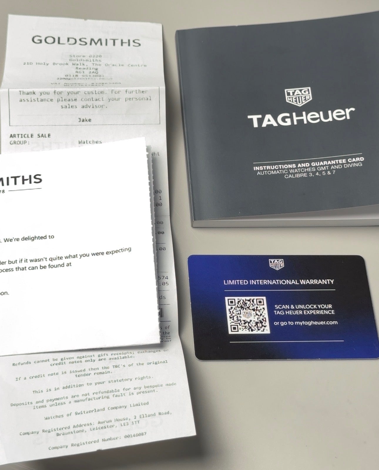 TAG Heuer Aquaracer Calibre 5 WBD2111