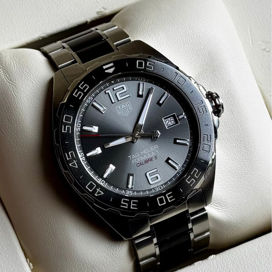 Tag Heuer Men's Formula 1 Grey Automatic Watch 43mm WAZ2011.BA0842