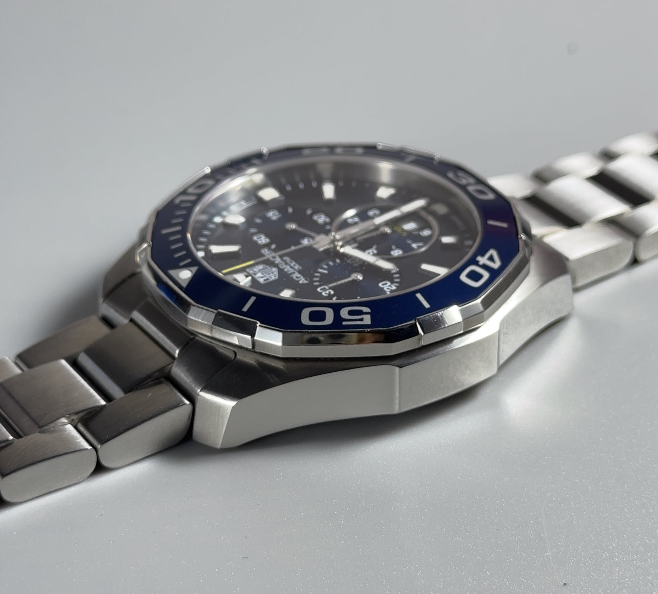 Tag Heuer Men's Aquaracer Quartz Chronograph Blue Watch CAY111B.BA0927