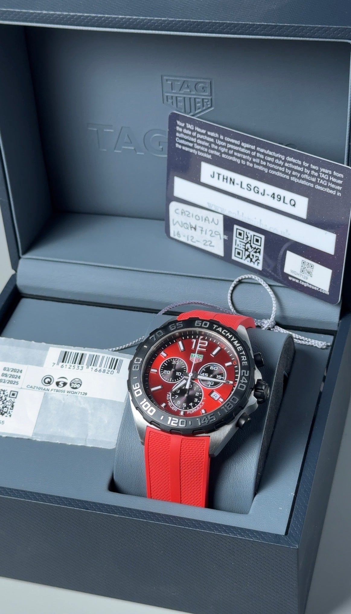 TAG Heuer Formula 1 Chronograph CAZ101AN
